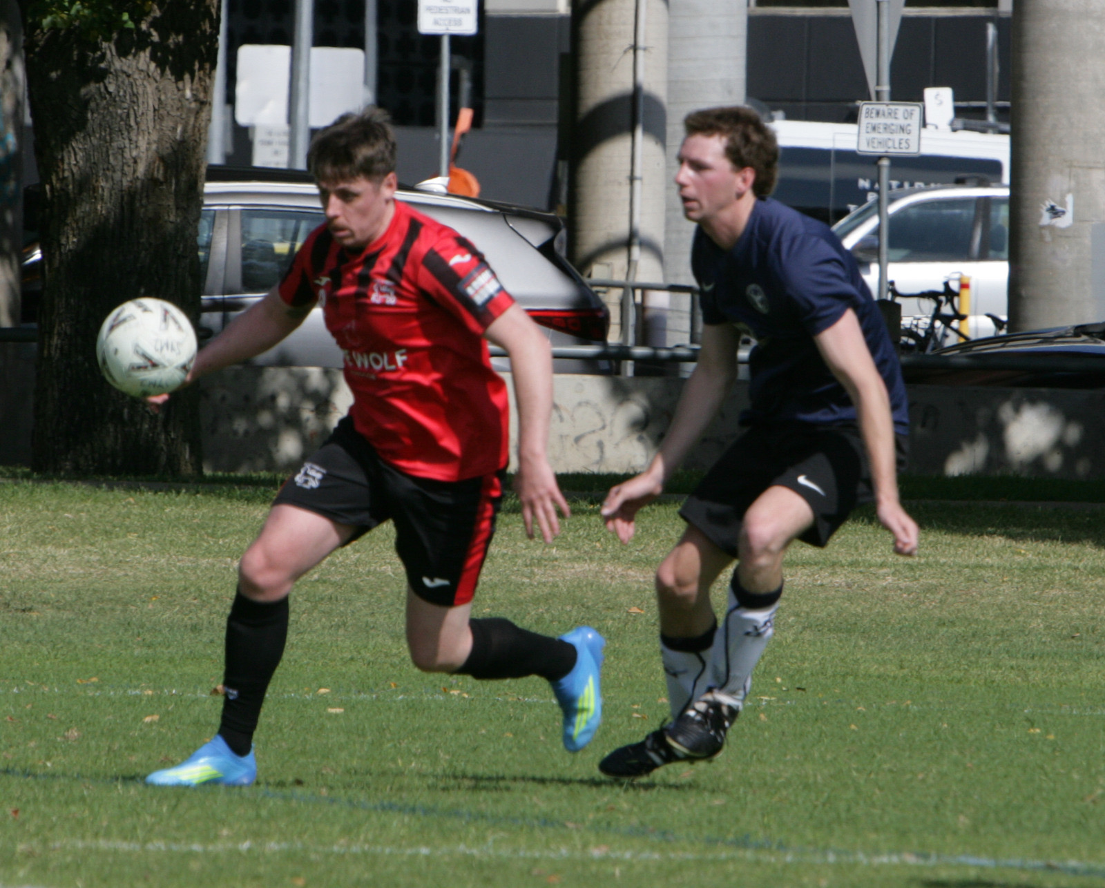 South Yarra player takes a touch under pressure